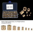 thumbnail image 2 of Oxidation-Resistant Brass Hex Nuts Assortment, High-Precision Threads for Precise and Easy Installation, 2 of 8