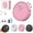 Pink-battery, variant on Mini Robot Vacuum for Car, Automatic Obstacle Avoidance, Super Strong Suction, Low Noise, Large-Area Filter Screen, Not Easy to Clog, Vacuum & Sweeping Cleaning Machine for Home