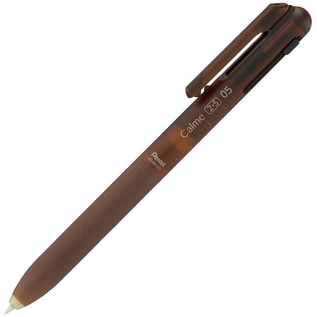 Bolígrafo Pentel BXAW355L5 multifunción 0,5 mm marrón