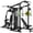 190LB Colorful Home Gym Packages, variant on Dual-Station Smith Machine Home Gym, 140LB Weight Stack with LAT Pull-Down & Leg Press, All-in-One Workout Station for Couples & Family Strength Training