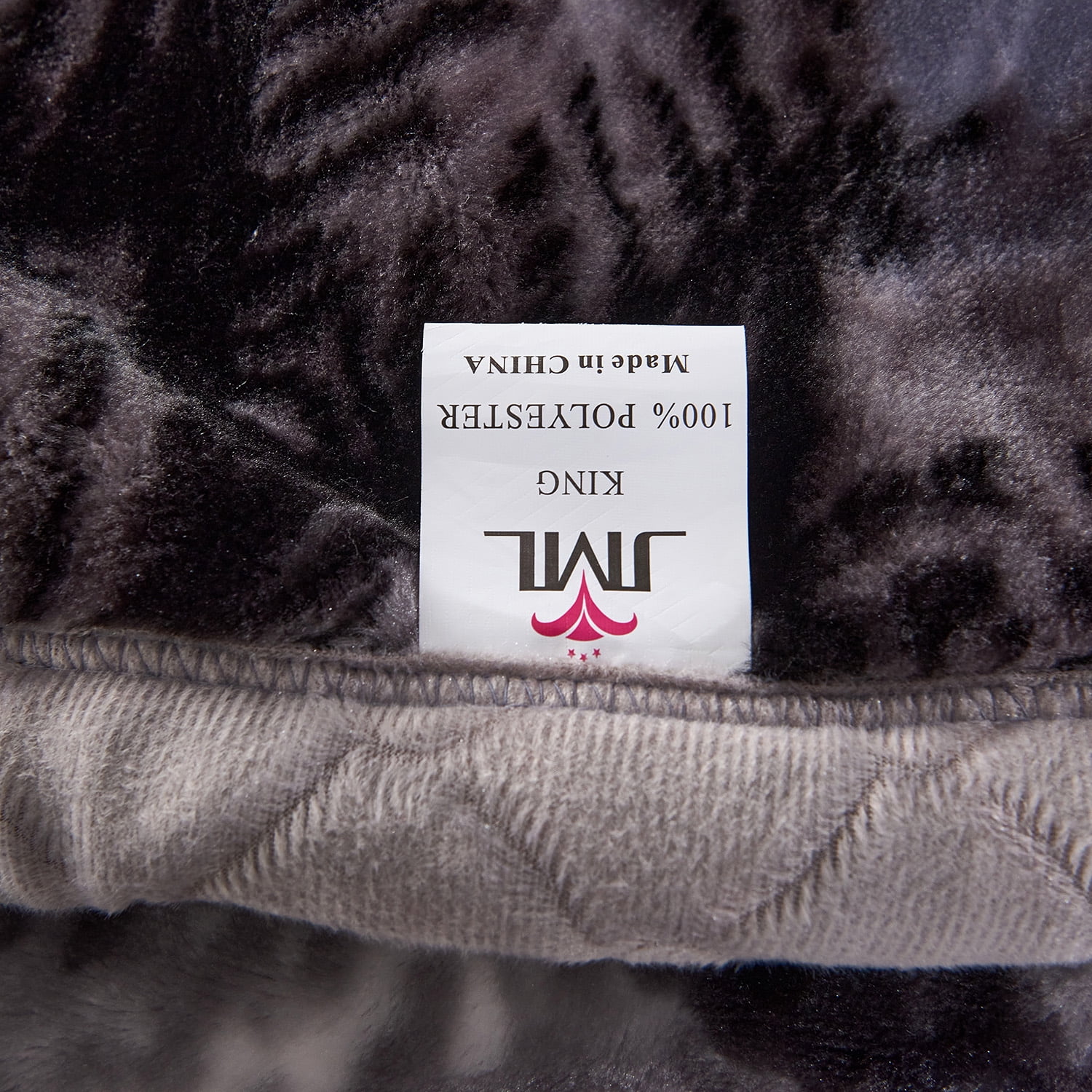 NC Thick Fleece Blanket King Size,10lbs 2 Ply Faux Mink Bed Blanket for Winter, Wolf&Eagle, 85"x93"