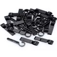 thumbnail image 3 of SUTENGDA 20 x Headlamp Clips  Attachment Head Light Clamps Black Set Headlamp Hard hat Safety Cap Hook Outdoor Tools, 3 of 13