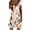 Orange, variant on Women's Summer Casual Dress 2025 V Neck Short Sleeve Loose Swing with Pockets Floral Plain Print Beach Boho Womens Casual Trendy Midi Dresses