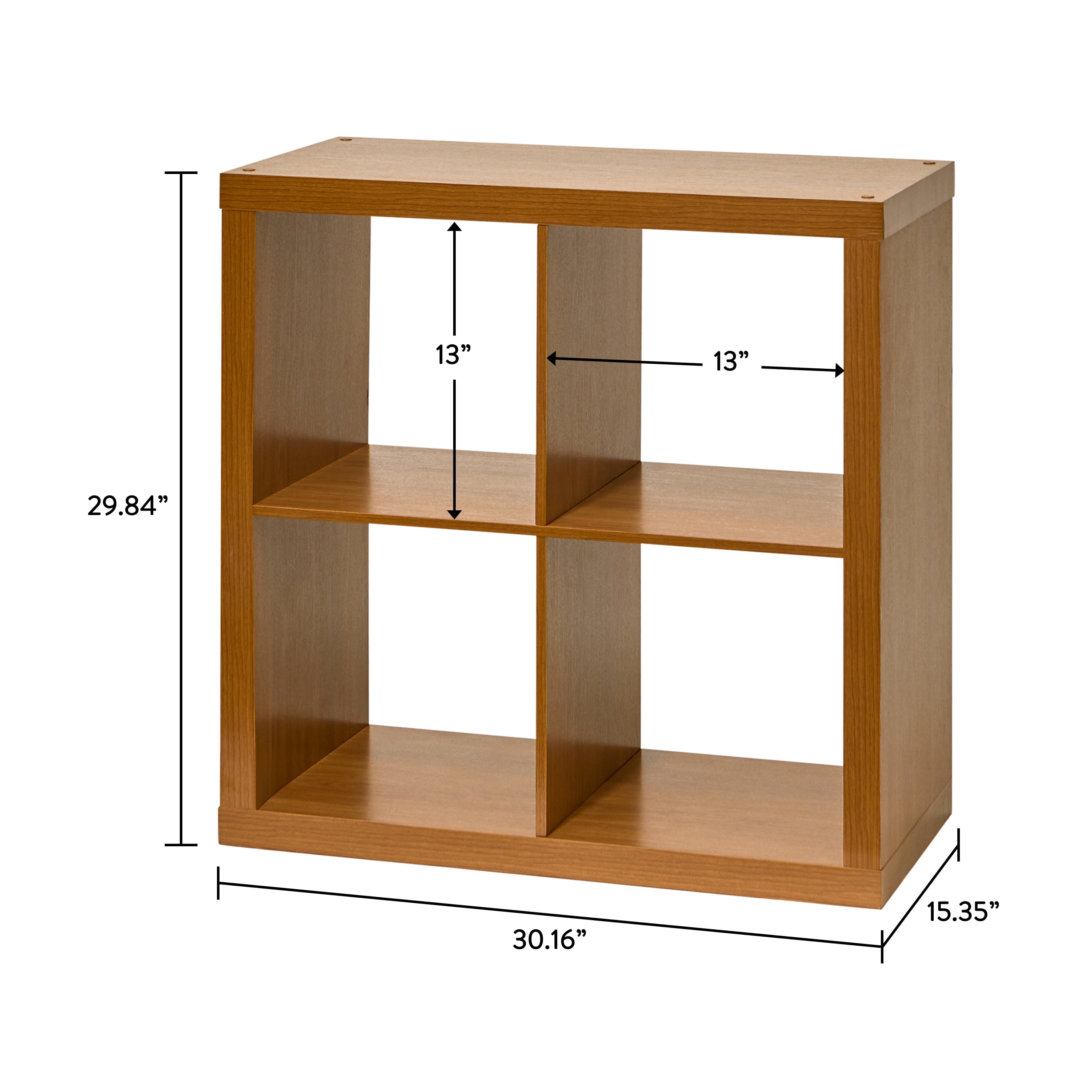 Better Homes & Gardens 4Cube Storage Organizer, Acorn  (图5)