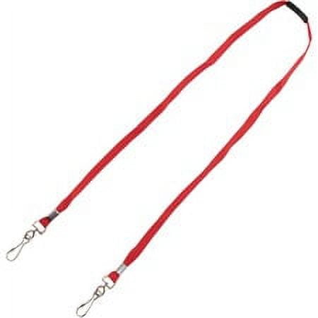 Advantus Face Mask Lanyard - 10 / Pack - J-Hook Attachment - 30 Advantus Face Mask Lanyard - 10 / Pack - J-Hook Attachment - 30