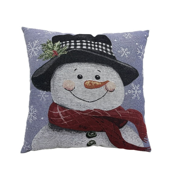 Briarwood Lane Smiling Snowman Indoor Pillow