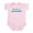 Petal Pink, variant on CafePress - Raised By Badgers Infant Bodysuit - Baby Light Bodysuit, Size Newborn - 24 Months