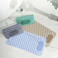 Foot Scrubber Shower Mat With Pumice Feet Stone Bathtub Mat With