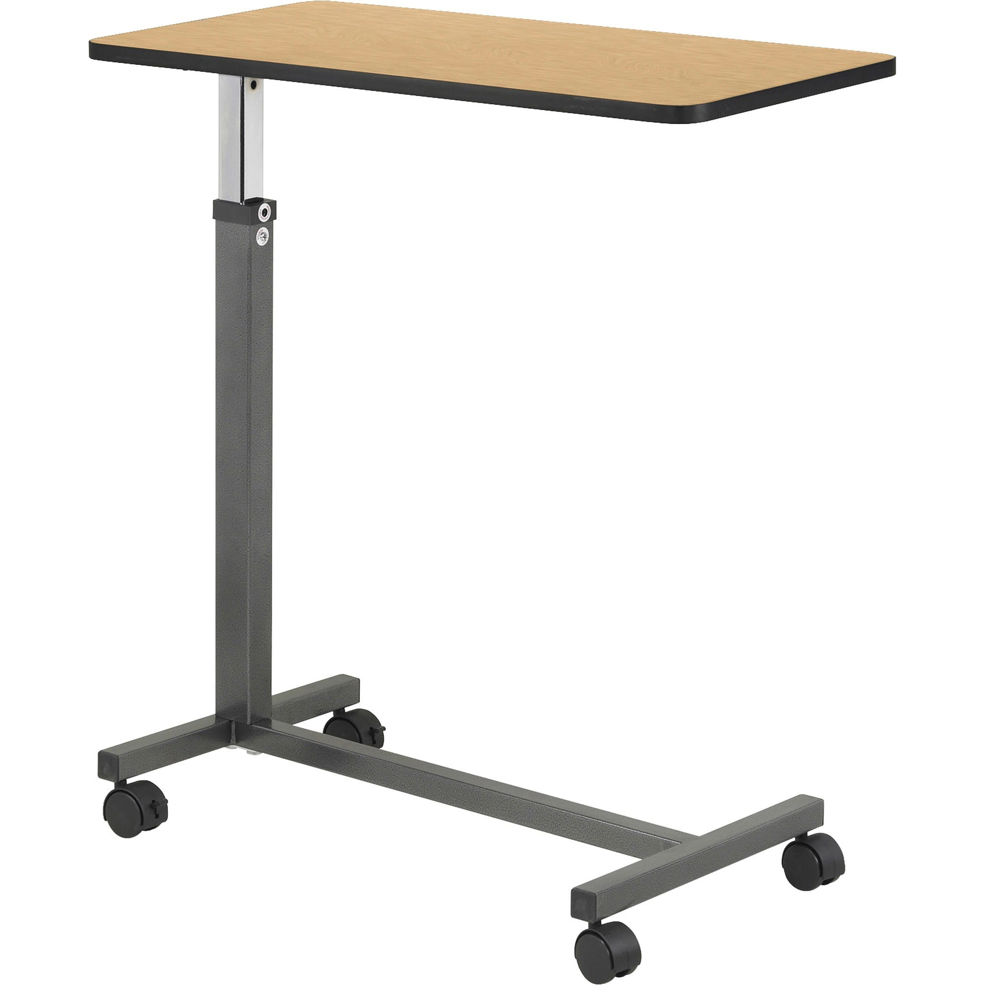 Hausmann Overbed Table 15 X 30 45 Steel Walnut Hausmann Overbed Table 15 X 30 45 Steel Walnut Frame Base Hni3400 Com