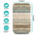 thumbnail image 5 of Kitchen Counter Coffee Mat - 19.5x12in, Diatom Ooze - Rustic Wood Floral Design for Home Kitchens, 5 of 7
