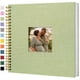 thumbnail image 1 of Álbum de fotos Hiwhy, 30 x 30 cm, funda de lino, 80 páginas, color verde, 1 of 9