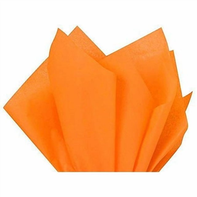 Flexicore Packaging| Gift Wrap Tissue Paper|15""x20""|100 Count (Lime Green 100 Sheets) (Tangerine)