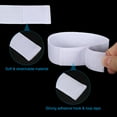 thumbnail image 4 of Unique Bargains Boot Straps, 8 Pack Elastic Ankle Straps Pants Leg Bands, 12' x 1', White, 4 of 8
