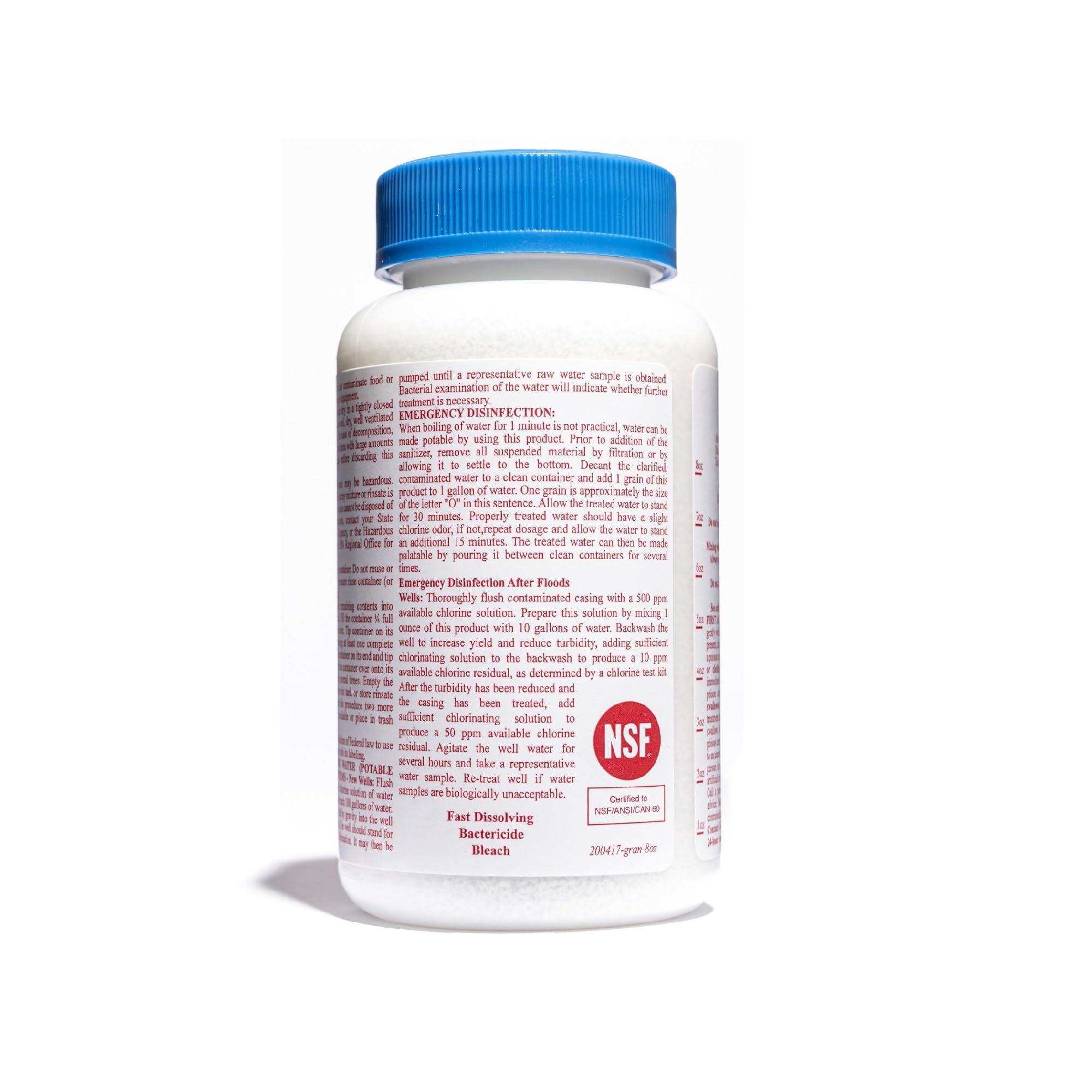 Well-Safe Well Sanitizer Kit - Water Purification for Storage Tanks & Cisterns - USDA Approved & EPA Certified