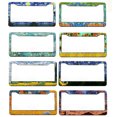 thumbnail image 2 of Van Gogh oil painting pattern car license plate frame 9, 2 of 5