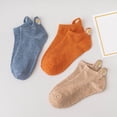 thumbnail image 6 of Yuanlong Women's Boat Socks Daisy Printed Ear Design Low-Cut Solid Color Summer Socks Basic Versatile Holiday Casual Hosiery, 6 of 7