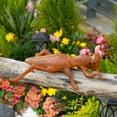 thumbnail image 4 of Sungmor Estatua de Mantis de Hierro Fundido, Escultura de Colección de Animales Rústica de Óxido de Alta Resistencia, Pisapapeles, Tope de Puerta, Adorable Figura de Jardín, 4 of 8