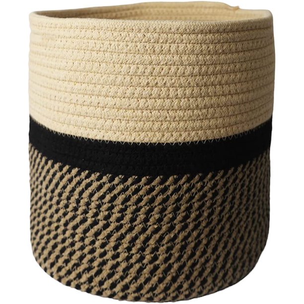 omh ORGANIZE MY HOME Decorative Baskets for Plants 9 & 11inch Pots