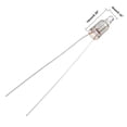 thumbnail image 2 of Unique Bargains 100Pcs F4 4x10mm Super Bright Red Light Neon Light Bulb Indicator Lamp, 2 of 4