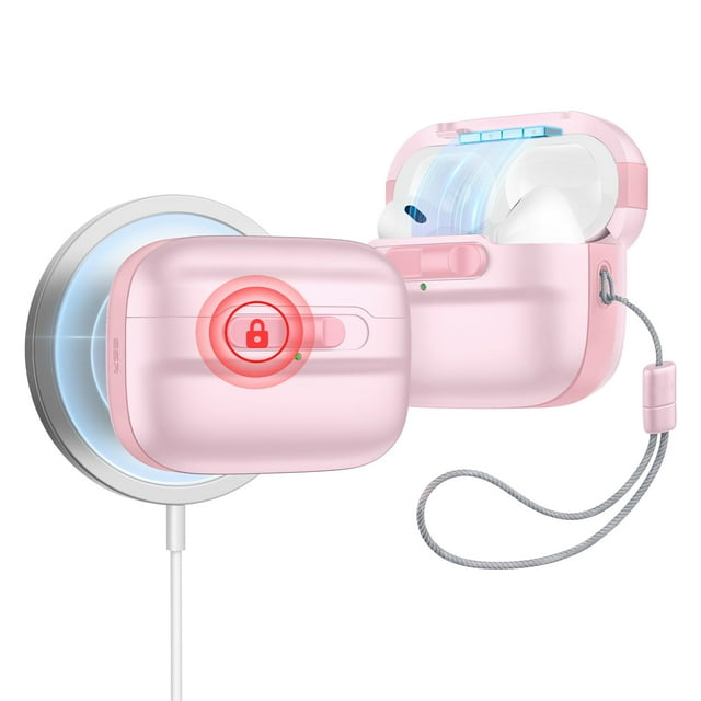 Funda para AirPods Pro ESR 2023/2022/2019 (2ª y 1ª generación), color rosa