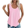thumbnail image 1 of Georges Femmes Mode Casual Solide Col V Strappy Top HWRETIE, 1 of 5