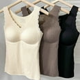 thumbnail image 3 of DuoJiaJ Women's Underwire One Smooth U Light T Shirt Convertible Bra Workout Tank Tops Women, 3 of 5