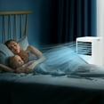 thumbnail image 3 of 8,000 BTU Portable Air Conditioner with Built-In Dehumidifier - Portable AC Unit for Rooms Up to 450 Sq Ft - Remote Control, Window Kit, 3 Fan Speeds, Easy to Move, 3 of 4