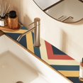 thumbnail image 2 of Yayeee Faucet Mat for Kitchen Sink 14.7" Diatomite Long Splash Guard Pad, Beige Stripes, 2 of 7