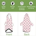 thumbnail image 6 of Honeii Pink Disco Ball Print Small Dog Hoodies Pet Hooded Sweatshirts Fall Winter Puppy Cat Sweaters Warm Clothes for Small Dogs Outfits Costume-Small, 6 of 7