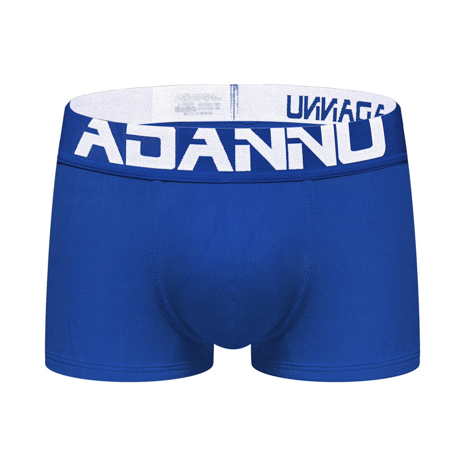 CLZOUD Underware for Men Blue Spandex Men's Breathe Underwear Separation  Underpants Xl