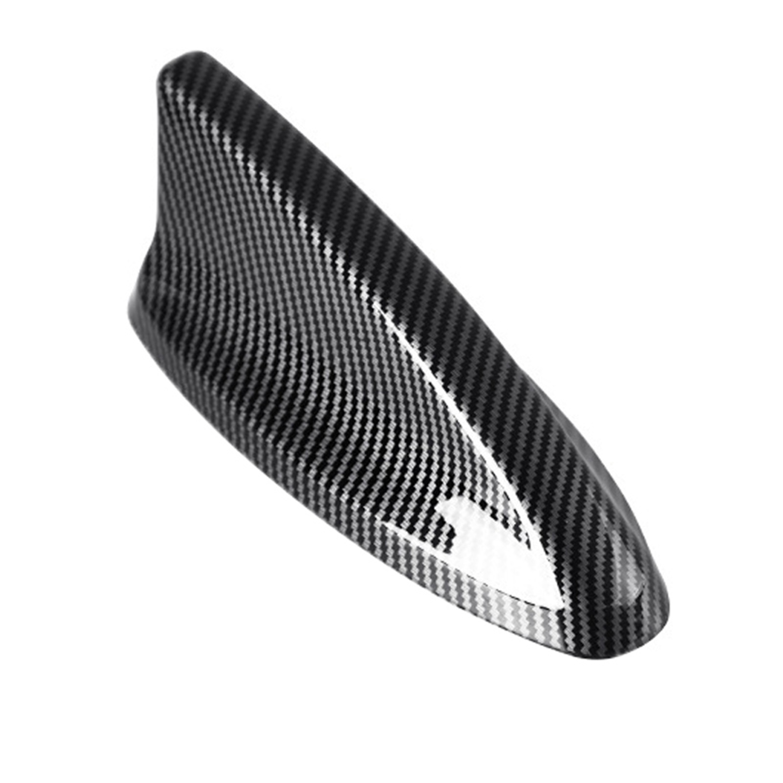 POSSBAY Carbon Fiber Exterior Shark Fin Antenna Cover For Honda Civic