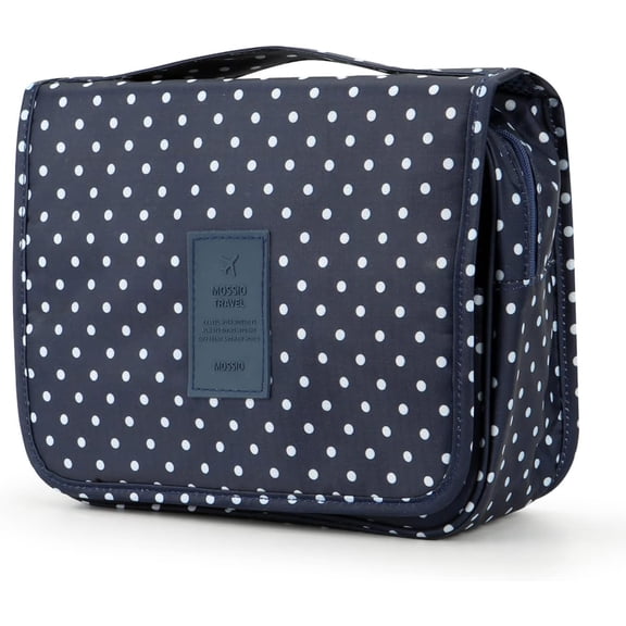 Hanging Toiletry Bag - Large Cosmetic Makeup Travel Organizer for Men & Women with Sturdy Hook