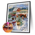 thumbnail image 3 of Cuadros Decorativos 5D Full Round Drill Rhinestone Dibujo DIY Xams Art Resin Diamond Picture Kit JShteea Nuevos Originales, 3 of 9