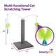 thumbnail image 3 of Alfombra SmartyKat Scratch 'N Spin Post para rascar gatos, 3 of 6