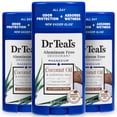 thumbnail image 1 of Desodorante Dr. Teal's con aceite de coco sin aluminio, 80 ml (paquete de 3), 1 of 8