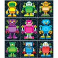 thumbnail image 2 of CD-168063 - Robots Prize Pack Stickers by Carson Dellosa, 2 of 2