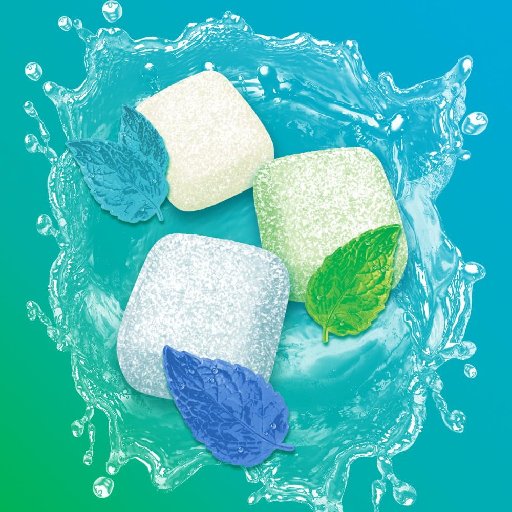 Extra Refreshers Mint Mix Gum, 40 Pages, 40 Count, 6 Pack