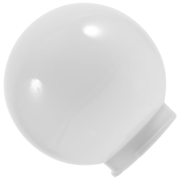 VERDANVERSE Globe Lamp Shade Acrylic White For Living Room 1Pcs 6x6x6in
