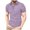 Purple, variant on Thick Tee Shirts Men Mens Cotton Tshirt Business Casual Tees for Men Solid Color Summer Tops Button Lapel Pullover Mens Short Sleeve Shirt