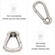 thumbnail image 2 of Riwesomey Hebillas colgantes de alta resistencia, gancho de Clip de cadena, correa de mosquetón portátil, accesorio para hamaca de escalada, Herramientas y ferretería, 2 of 6
