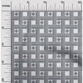 thumbnail image 1 of oneOone Viscose Chiffon Fabric Diamond & Basketweave Geometric Decor Fabric Printed BTY 42 Inch Wide, 1 of 4
