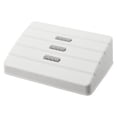 thumbnail image 2 of Reposapiés para debajo del escritorio en el trabajo, taburete para descansar los pies con rodillos, taburete de masaje para debajo del escritorio para el baño de la oficina en casa A, 2 of 5