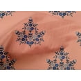 thumbnail image 4 of oneOone Organic Cotton Voile Fabric Leaves & Floral Block Decor Fabric Printed BTY 42 Inch Wide, 4 of 4