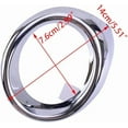 thumbnail image 2 of Applicable to jfqm 81482-33050 Car Left ABS Chrome Front Fog Light Lamp Bezel Cover Trim Decoration Fit for Lexus ES300h ES350 2013 2014 2015, 2 of 5