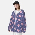 thumbnail image 3 of Fotbe Cute Pig Chaqueta con Protección Solar UPF 50+ para Hombre y Mujer, Camisa con Capucha y Bolsillos-3X-Large, 3 of 7