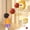 Yellow, variant on Sentmoon Toy for 5 Year Old Girl Cars Indoor Hanging Basketball Hoop Toy Home Basketball Play Set Foldable Ball Game Equipment Indoor Basketball Training Gear Christmas Gifts for 5 Year Old Boy