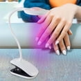 thumbnail image 4 of Secador de esmalte de uñas,Lámpara de uñas LED Mini secador de esmalte de uñas pequeño,Secador de uñas Nail Lights 360 grados giratorio,Lámpara de de esmalte de uñas con Yinane Secador de esmalte de uñas, 4 of 8