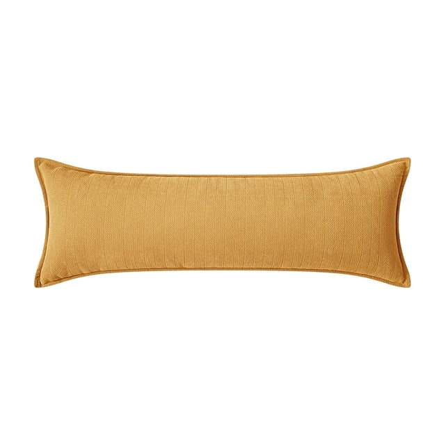 Long Rectangular Backrest Pillow for Sofa Bed - Removable Washable Cover, 50x11x11cm