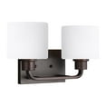 thumbnail image 5 of 4428802EN3-710-Generation Lighting-Sea Gull Lighting-Canfield-2 Light Bath Vanity-Bronze Finish-LED Lamping Type, 5 of 7