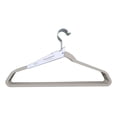 thumbnail image 1 of 10 Ganchos para Ropa Mainstays Hecho de Caucho Material Antideslizante Color Beige, 1 of 4